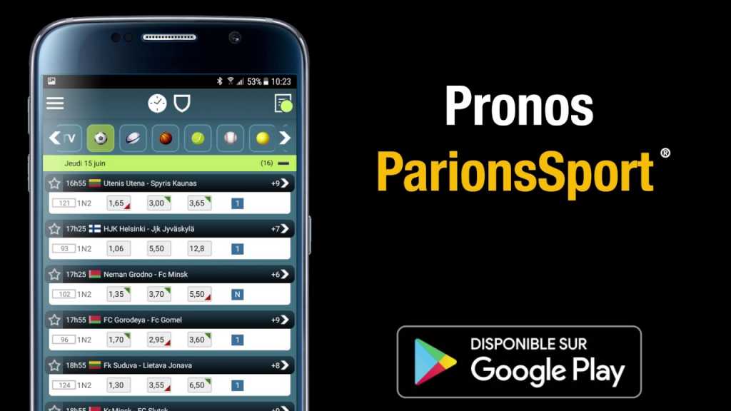 Telecharger Pronosoft application Côte d'Ivoire ≻ Pronosoft apk pour